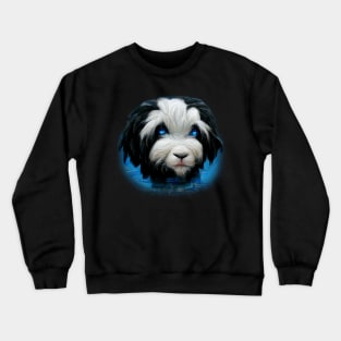 Tibetan Terrier artwork Crewneck Sweatshirt